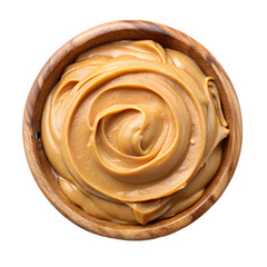 Peanut butter isolated on transparent background