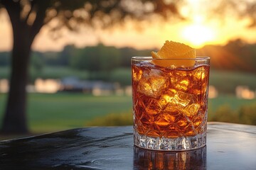 Old Fashioned at a Kentucky bourbon distillery
