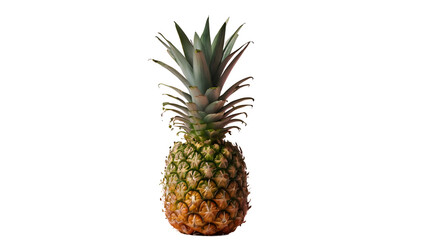 Fototapeta premium Pineapple isolated on white PNG.