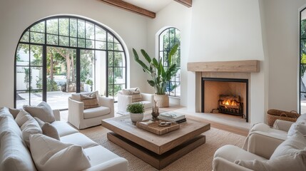 Fototapeta premium modern living room