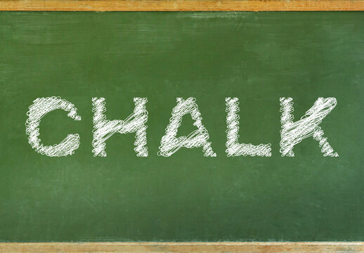 Chalk Editable Text Effect