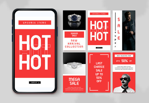 Social Media Story Layouts