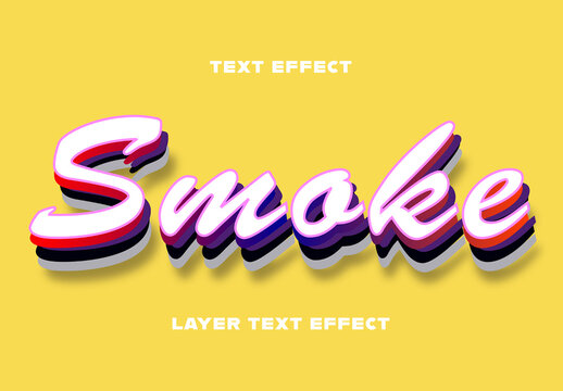 Smoke Text Effect