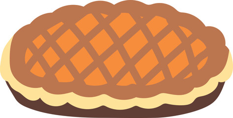 apple pie dessert element for Thanksgiving decoration.