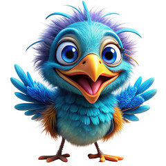 Fototapeta premium funny bird clipart