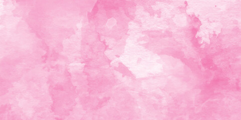 pastel hand painted watercolor of pink texture, Abstract grainy fantasy smooth light pink watercolor paper texture with clouds, Grunge pink background, Stain artistic hand painted texture of pink.