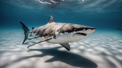 Fototapeta premium great white shark