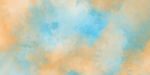 creating a calming and artistic colorful paint background, Fractal art background with multicolor creative design, Colorful watercolor splatter brush painted digital art painting on paper or canvas.