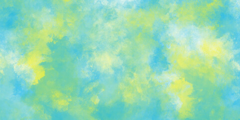 creating a calming and artistic colorful paint background, Fractal art background with multicolor creative design, Colorful watercolor splatter brush painted digital art painting on paper or canvas.