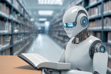 Robotic Learning and Knowledge in a Modern Library