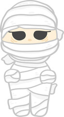 Halloween Cute Monster Mummy Costume Spooky Character