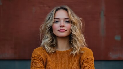 A Confident Woman with Blonde Hair Standing Proud: Celebrating Empowerment and Self-Assurance in Modern Society