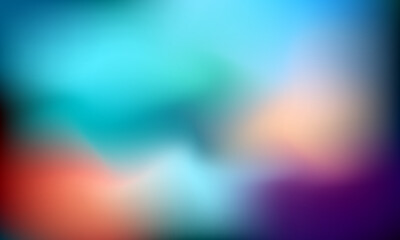 beautiful glowing mesh colorful gradient background with soft texture