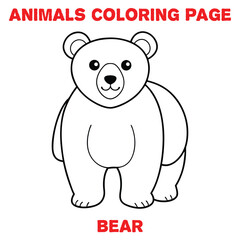 animals coloring book  for kisa