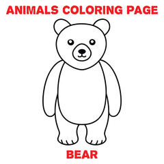 animals coloring book  for kisa