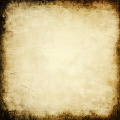 Antique grunge textured parchment vintage aged distressed rustic weathered paper background copy space neutral brown beige sepia banner design old retro historic artistic classic minimal backdrop