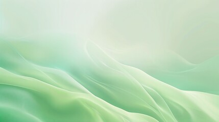 Obraz premium Abstract Pastel green gradient background Ecology concept