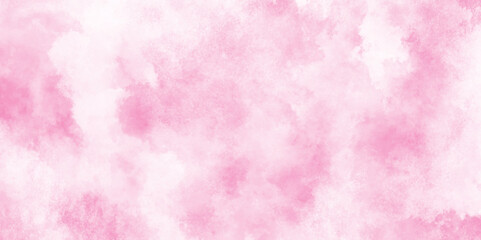 Soft cloudy pink flowing ink grunge watercolor texture, pink watercolor gradient grunge paper texture background, light pink gradient grunge background with clouds.