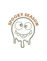 Fototapeta premium Retro Halloween Svg Bundle,Halloween Bundle, Retro Halloween skull Svg Bundle,Snarky Skulls svg bundle, Halloween Svg Bundle, Cute But Creepy, Spooky Vibes, Fab-boo-lous, 