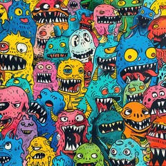 monster background