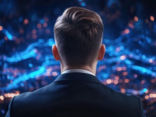 Business Transformation Strategy Entrepreneur Presents Growth Path, Future Success, Innovation, Digital Transformation, Strategic Planning, Business Development, Growth Strategy, Market Analysis