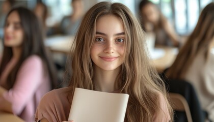 Happy Employee Holding Digital Certificate After Successful E-Learning Course, Online Education, Certification, Training, Skills Development, Professional Growth, Achievement, Knowledge, Learning