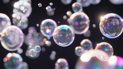 Iridescent Bubbles.