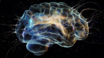 In the world of AI brain analysis, technology and science converge to explore the brain's deepest secrets. 