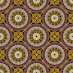 Pattern with crochet granny square wallpaper handmade decorative art design print 