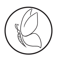 Butterflies Icon Logo