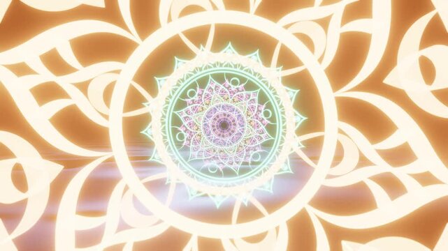  曼荼羅 マンダラ 光のアート