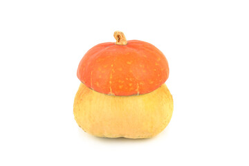 Pumpkin isolated on a white.