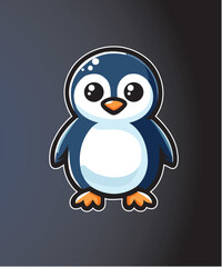 mascot logo of penguin