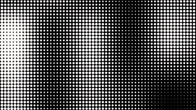 4k Abstract dynamic with white dots round on netoworking connect transparent background