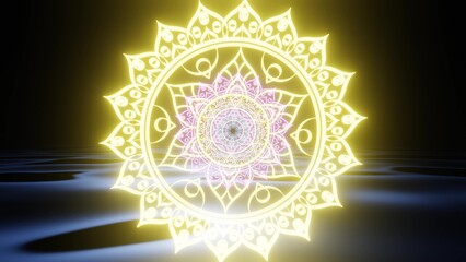 曼荼羅 マンダラ 光のアート