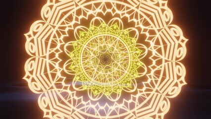 曼荼羅 マンダラ 光のアート