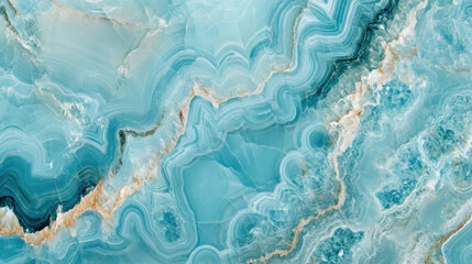 Obraz premium Stunning turquoise marble texture with intricate patterns, perfect for backgrounds, design projects, and creative visual content.