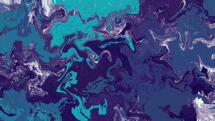 blue paint twisted mixed color gradient background