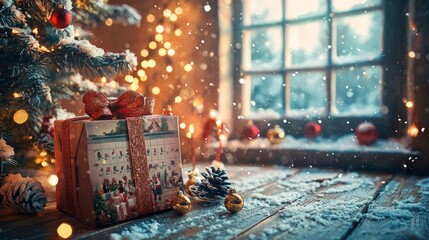 Obraz premium Cozy Christmas Gift