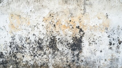 Obraz premium black mold on the walls of the house. Selective focus