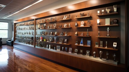 modern corporate office wall