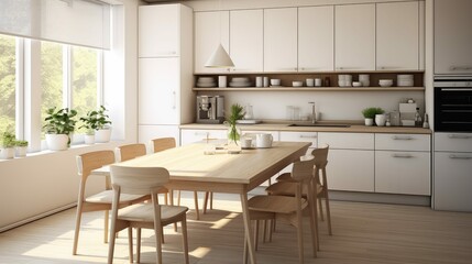 coffee wood kitchen table white modern kitchen