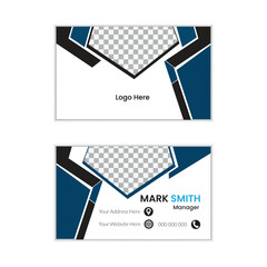 Creative and modern business card template