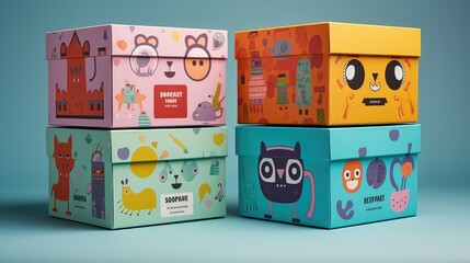 playful box packaging