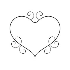 Celebrate love with this Hearts and Swirls Valentine’s Day frame vector illustration, perfect for romantic cards, invitations, and decorative designs.