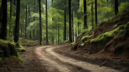 Obraz premium exploration off road background