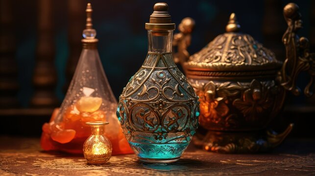 mysticl genie in a bottle