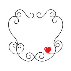 Celebrate love with this Hearts and Swirls Valentine’s Day frame vector illustration, perfect for romantic cards, invitations, and decorative designs.