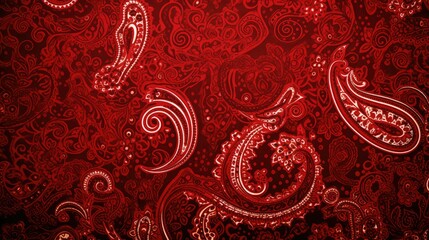 print background pattern red