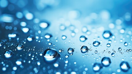 droplets cool background blue